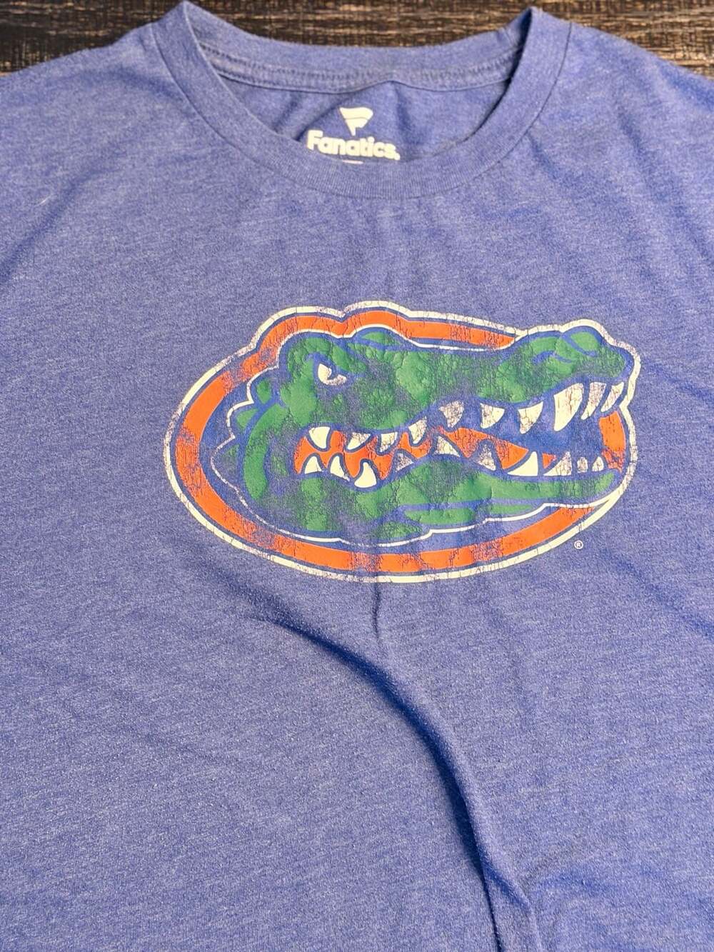 Florida Gators Shirt Adult Small Blue Green Orange Men's